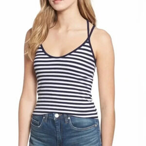 BP Striped  Ribbed Strappy Tank